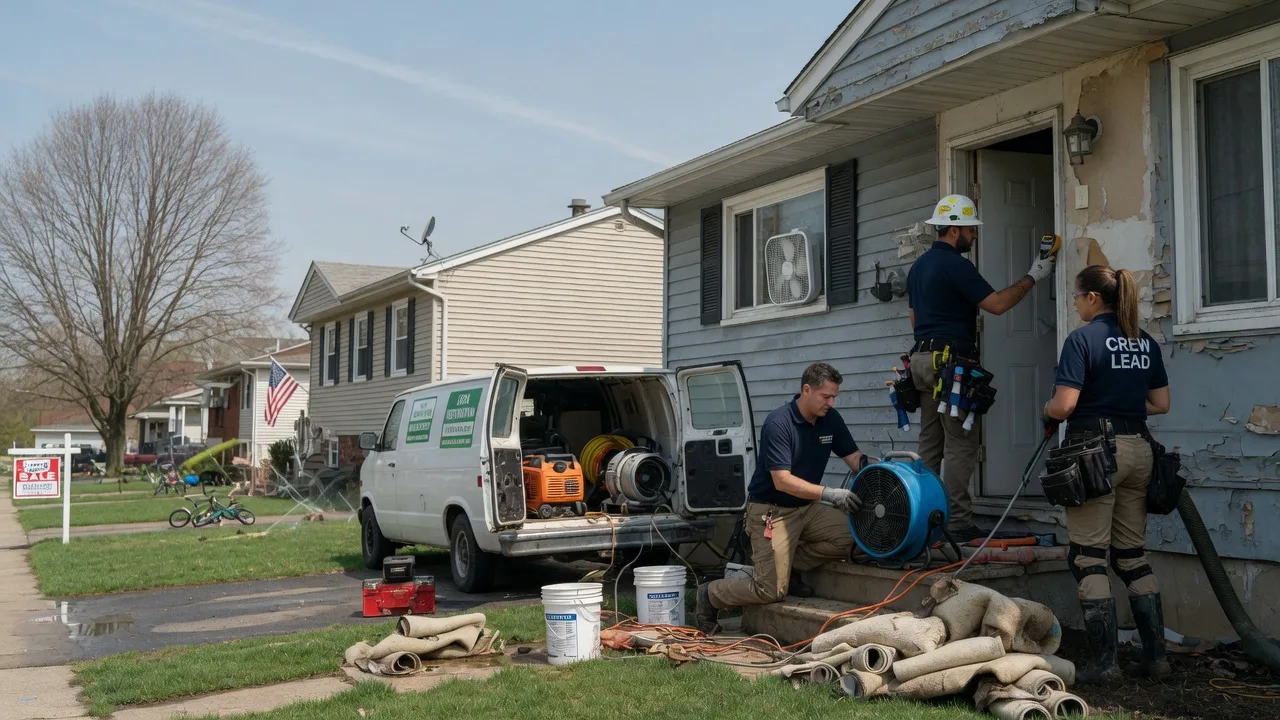 Flood Cleanup in Troutman, NC near me