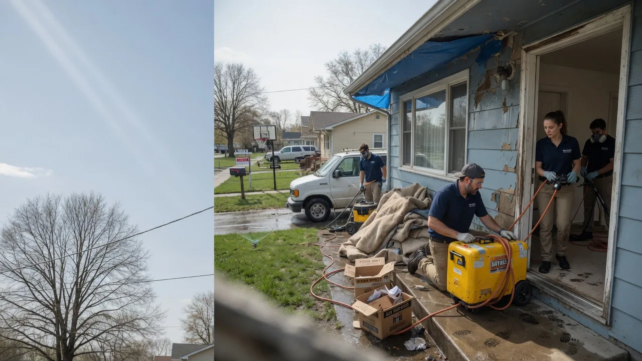 Basement Flood Cleanup in Troutman, NC near me